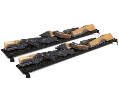 Planika drawer with ceramic logs or stones for FLA4 and FLA4+ burners