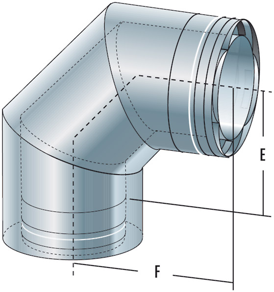 Air-Stream Bocht 90°
