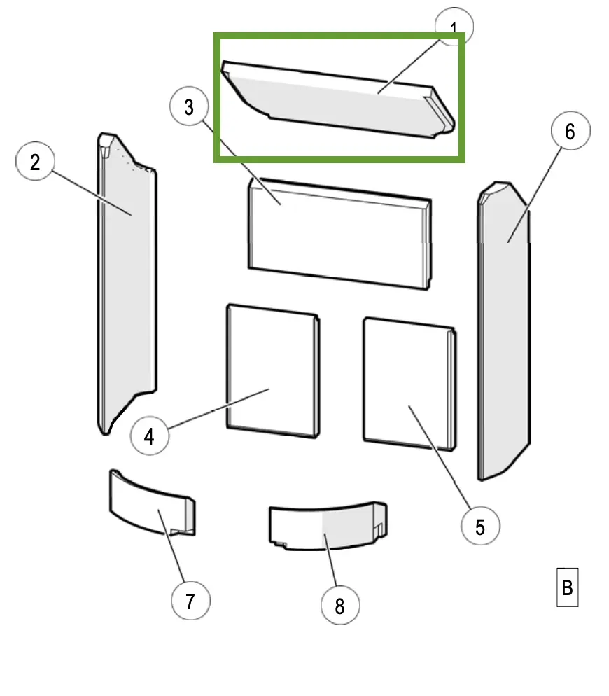 Lotus Prestige Sola - Plaque refractaire
