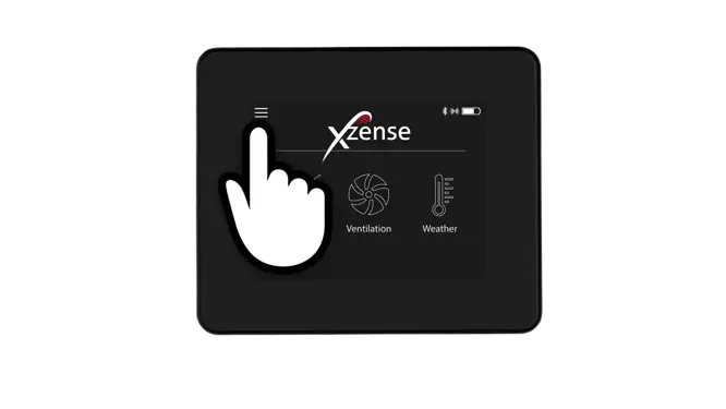 Exodraft Xzense Display