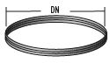 Raab DW Silicone dichtingsring 200°