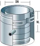 Air-Stream Element met condensafvoer