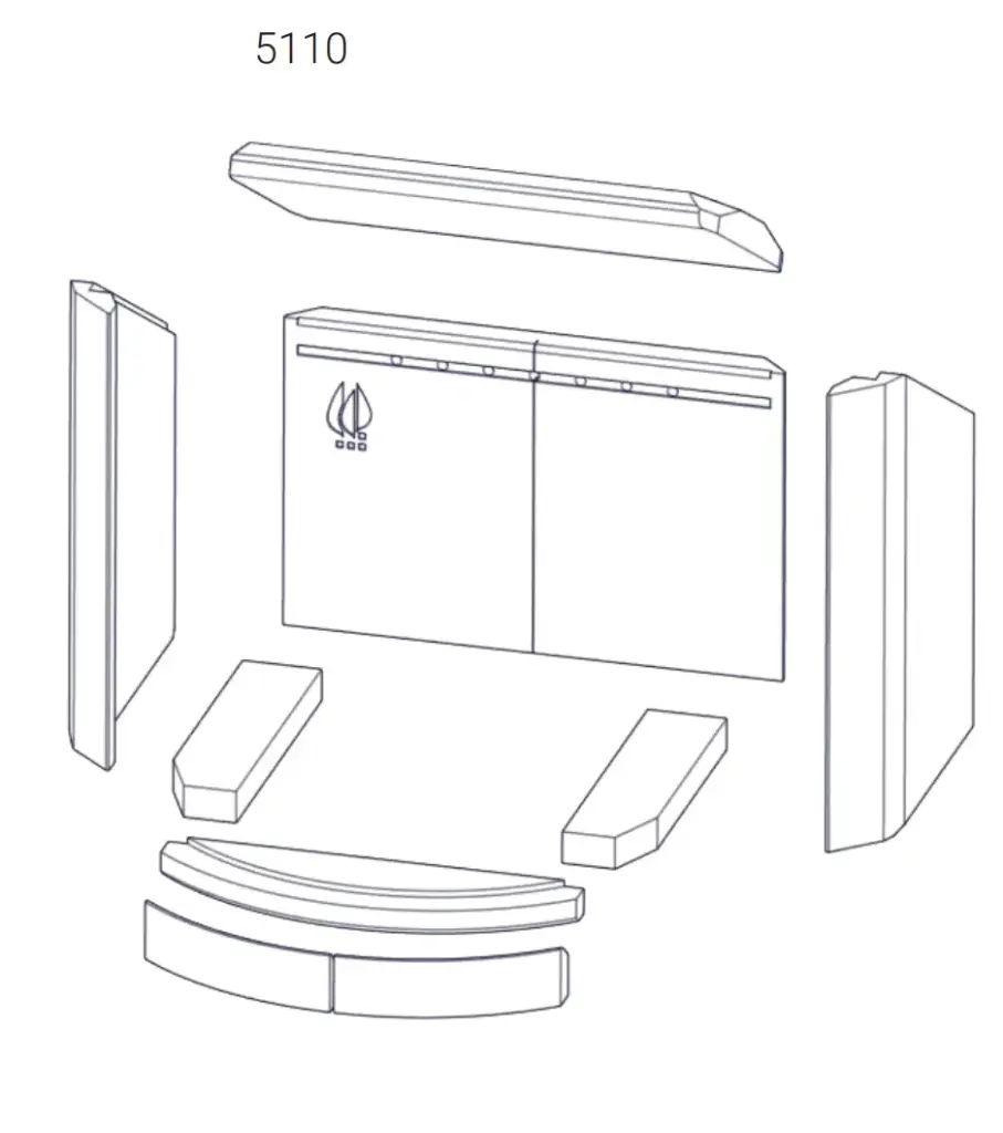 Lotus 5000/7000 - Vermiculitsatz komplett (5000-5100-7000-7100)