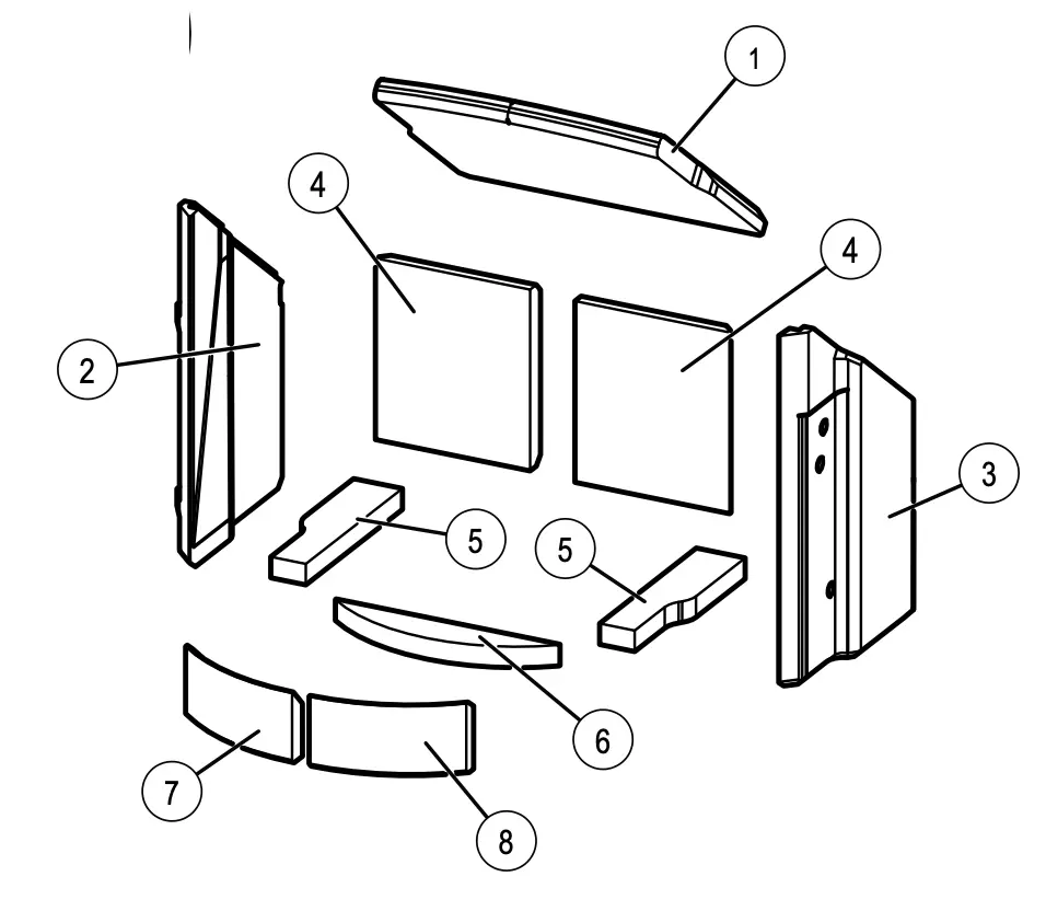 Lotus 9000 - Vermiculitsatz komplett