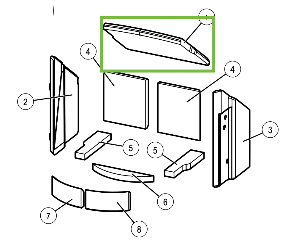 Lotus 9000 - Rookomleidingsplaat