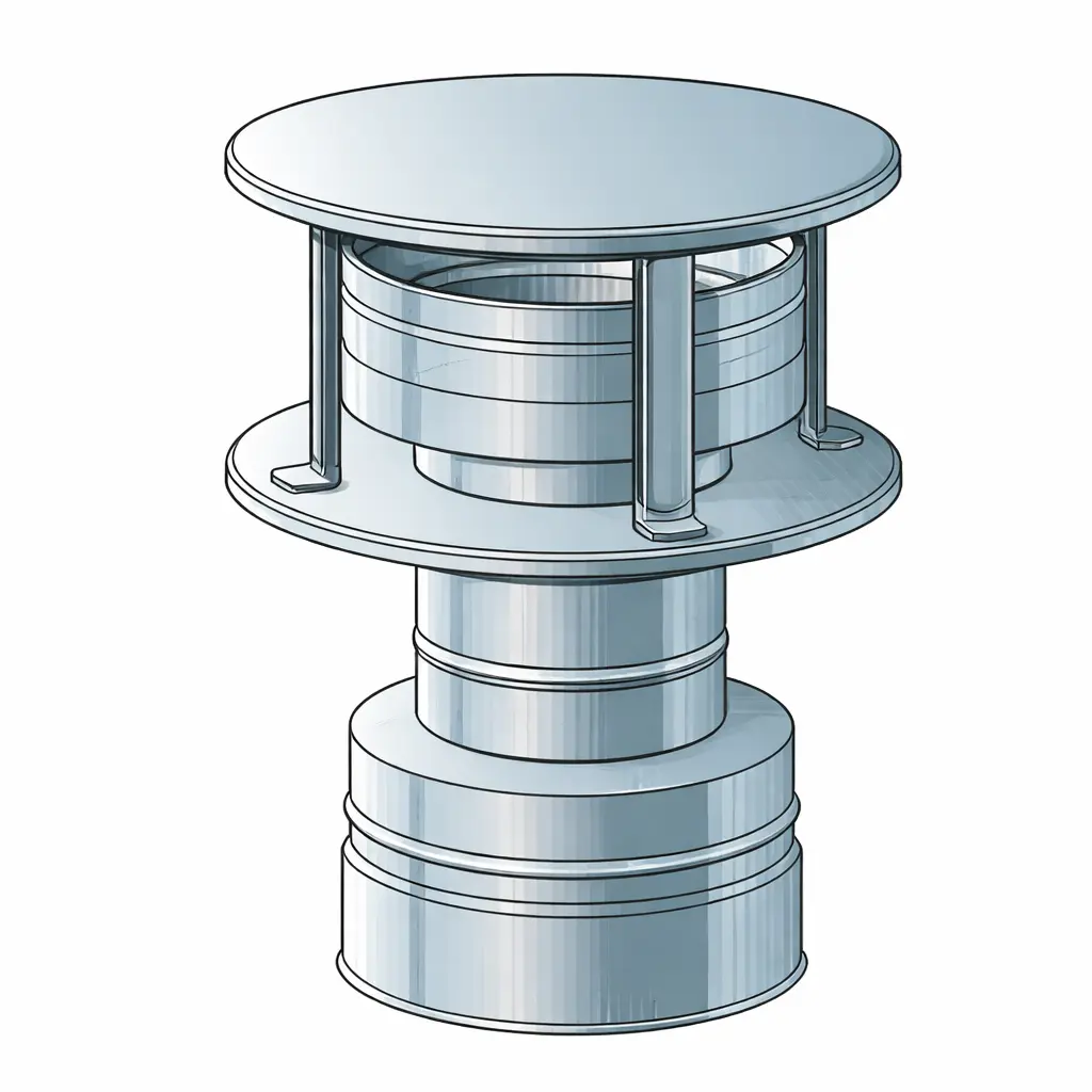ERDINAST+ - Raab DW Anti-terugslagkap + eindstuk