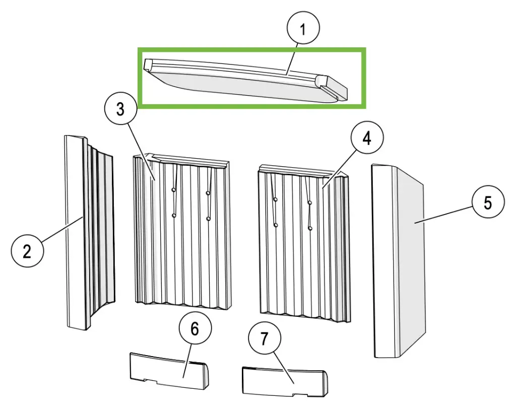Lotus Jubilee 15 - Rookomleidingsplaat