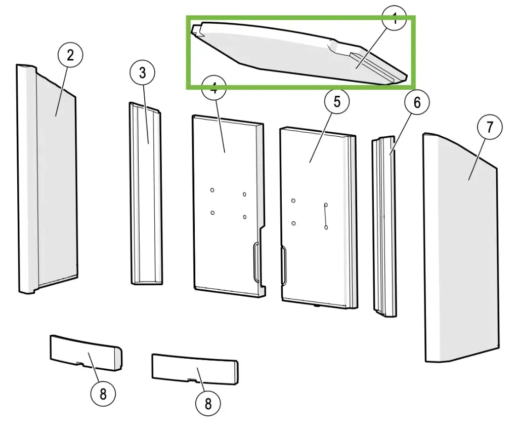 Lotus Jubilee 25 - Rookomleidingsplaat