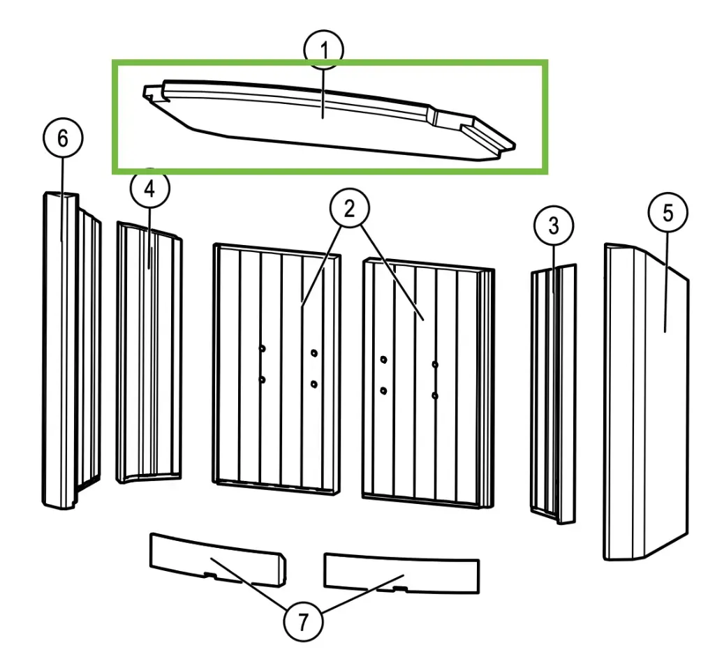 Lotus Jubilee 35 - Rauchumlenkplatte