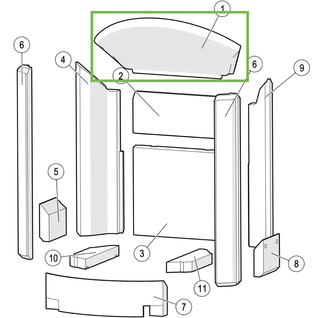 Lotus Liva - Plaque refractaire