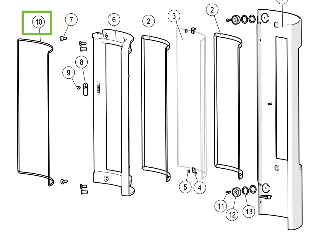 Lotus Liva - Joint pour porte ø 14mm