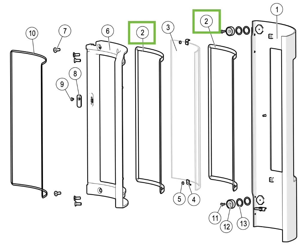 Lotus Liva - Dichtung glas ø 6mm