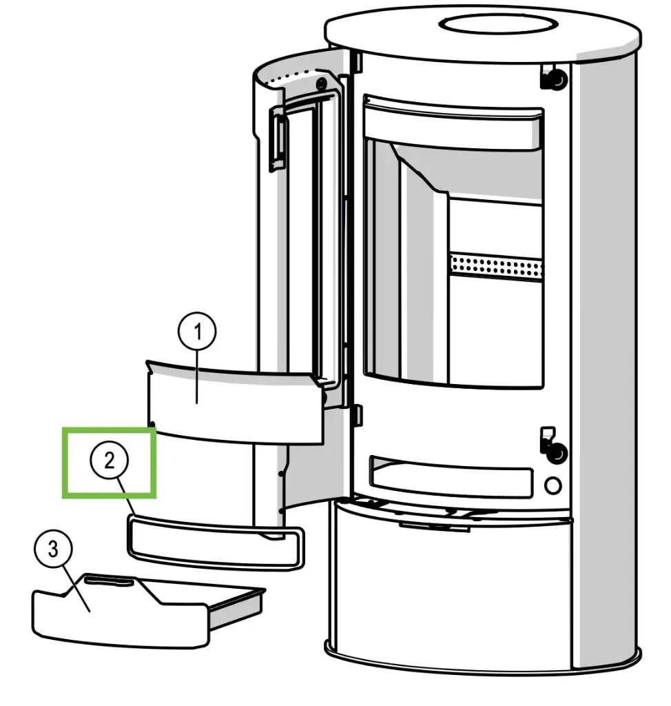 Lotus Liva - Joint pour collecteur de cendres ø 6mm