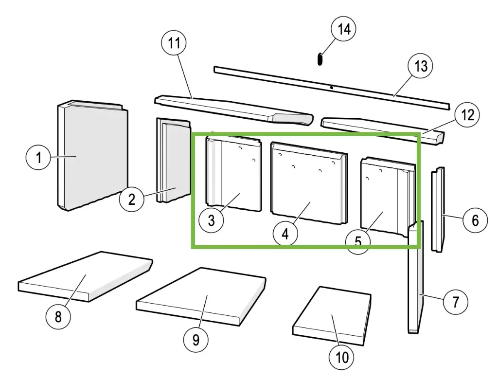 Lotus Living - Skamolex paroi arrière