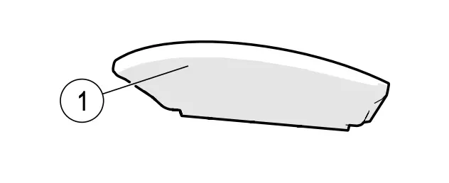Lotus Mira - Rauchumlenkplatte