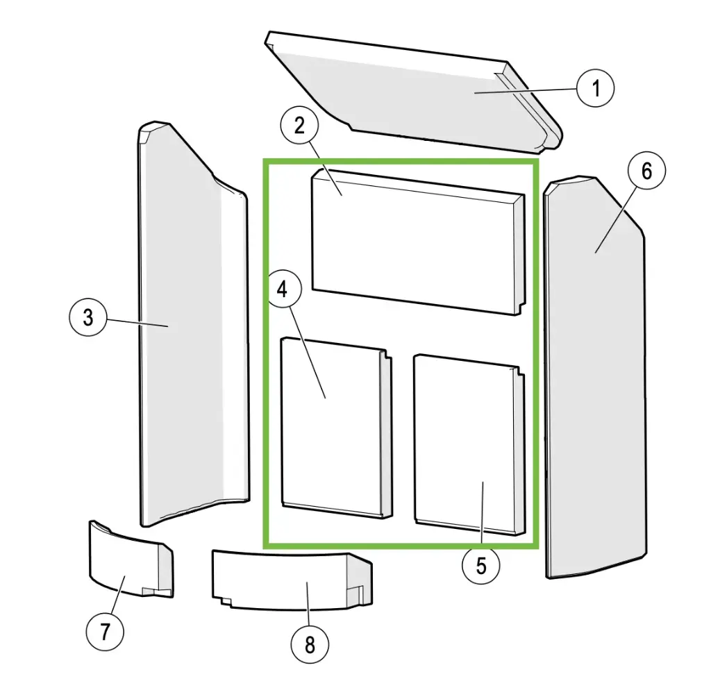 Lotus Prestige - Skamolex rugwand