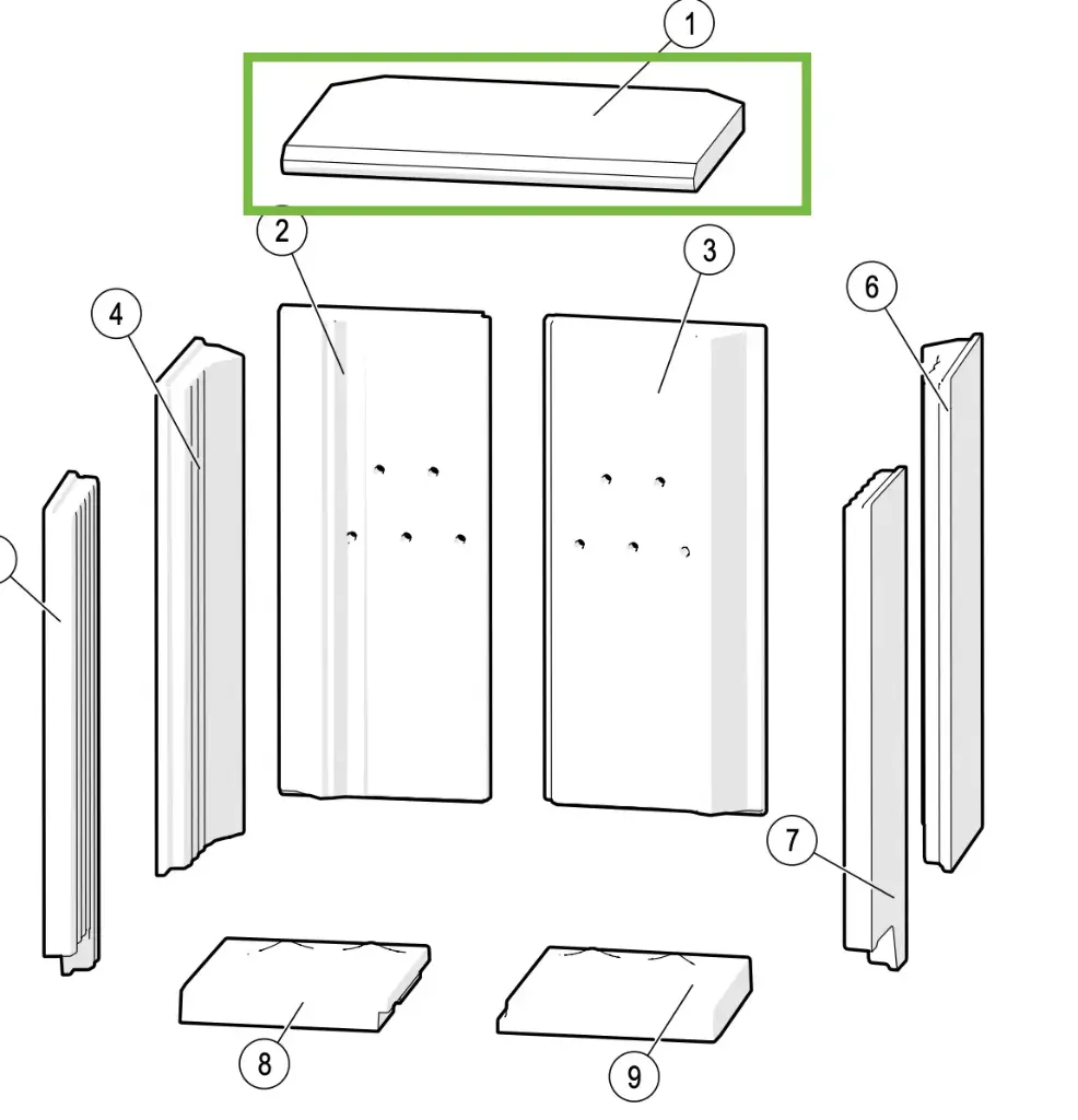 Lotus QM40 - Rauchumlenkplatte