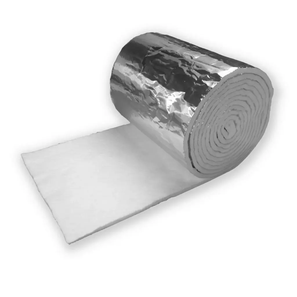 SuperWool Plus Blanket + ALU - Densité 96kg/M3 (1200°) 