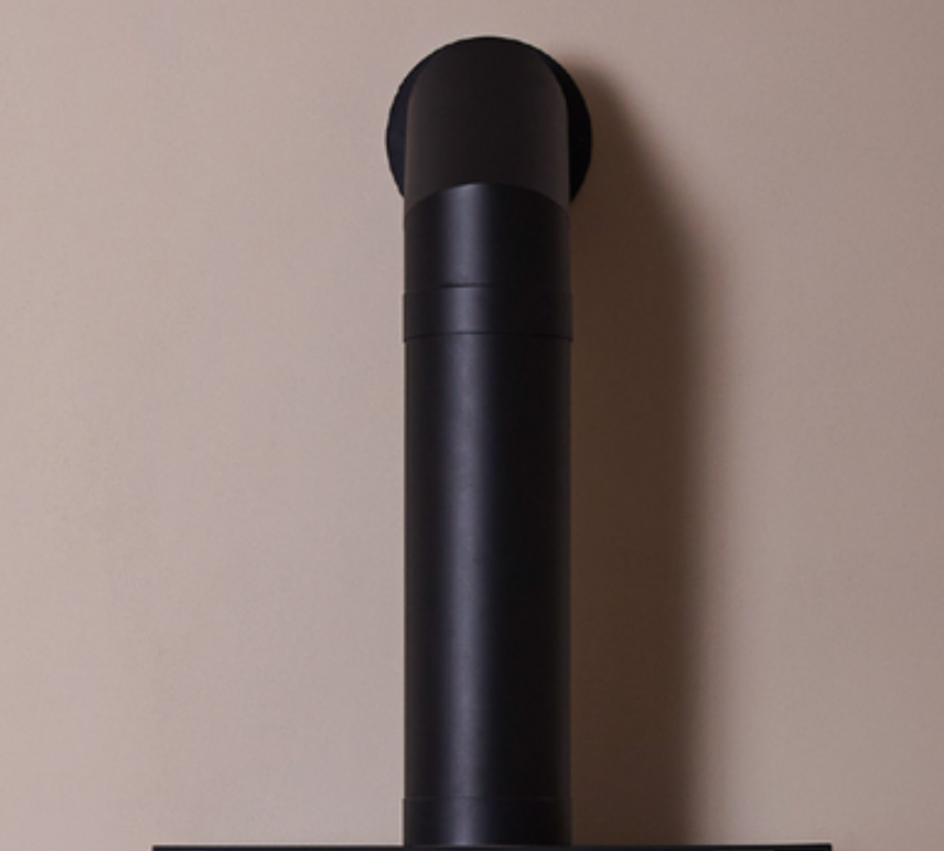 British Fires – Rauchrohrset Cube (Rohr + Bogen + Adapter)