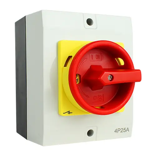 Exodraft 4-poliger Arbeitsschalter 16A (EFC 16 / EFC 18 / EFC 35)