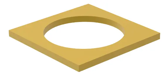 Exodraft Spare Part - Insulation plate RS014-41