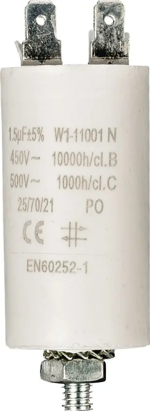 Exodraft Wisselstuk - Condensator 1,5 uF RSV012-41 / RSV(G)200