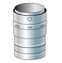 EVTFPRO - Raccord rigide - flexible - étanche à la surpression