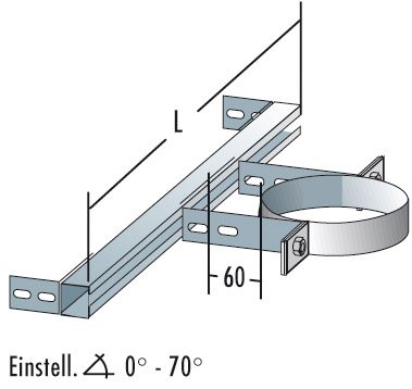 DW Statische dakondersteuning 3m