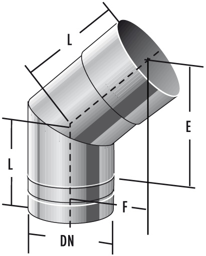 EBO645 - SP Coude 45°
