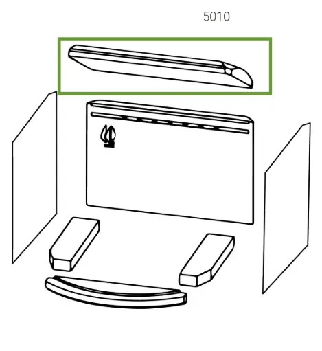 [215933] Lotus 5000/7000 - Smoke diversion plate (5010-5060 old model)