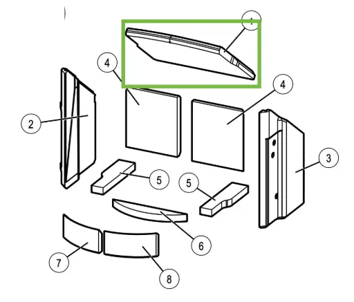 [219931] Lotus 9000 - Plaque refractaire