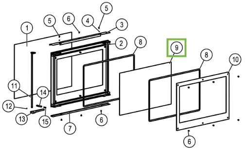 [21H451] Lotus H470 - Deurglas Magic