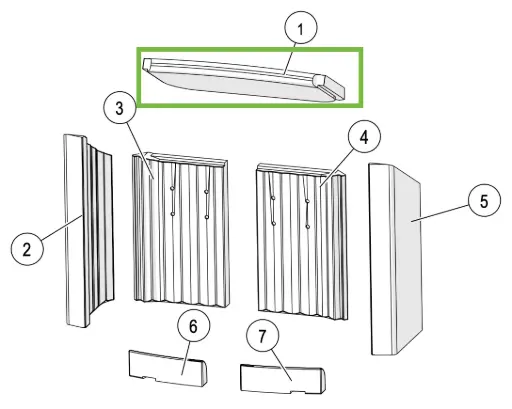 [21JUBIL15941] Lotus Jubilee 15 - Rauchumlenkplatte