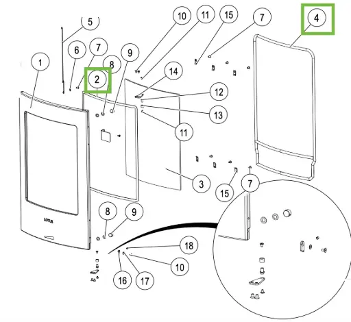 [21JUBIL15983] Lotus Jubilee 15 - Dichtungssatz