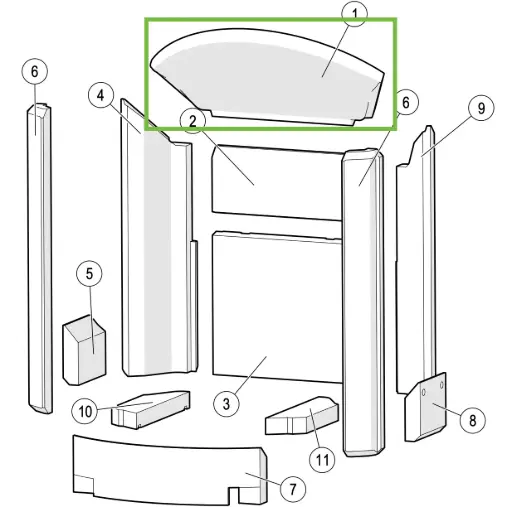 [21LIVA943] Lotus Liva - Plaque refractaire