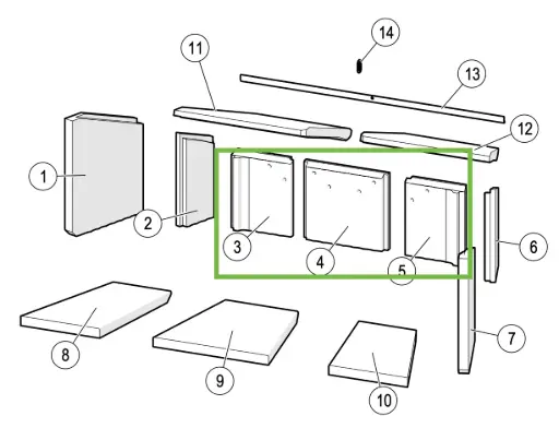 [21LL49432] Lotus Living - Skamolex paroi arrière