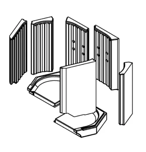 [14322] Lotus M - Skamolex set platen (2007 - aug 2020)