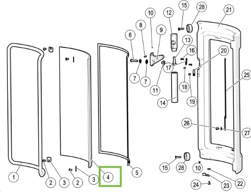 [21MAESTRO950] Lotus Maestro - Deurglas (297x423, R260)