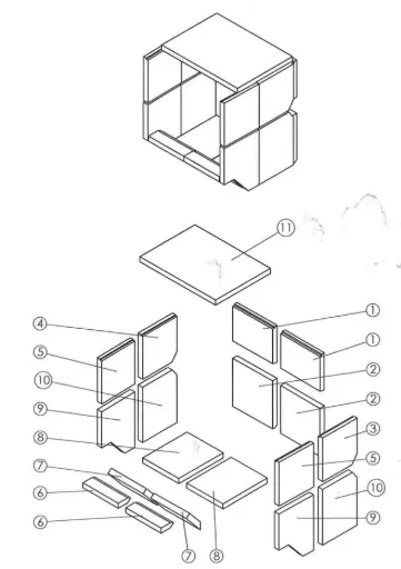 [21MQM900] Lotus MQM - Skamolex set platen