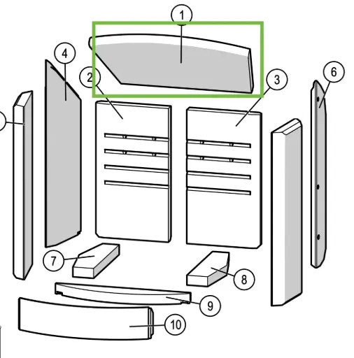 [21PRIO941] Lotus Prio - Plaque refractaire