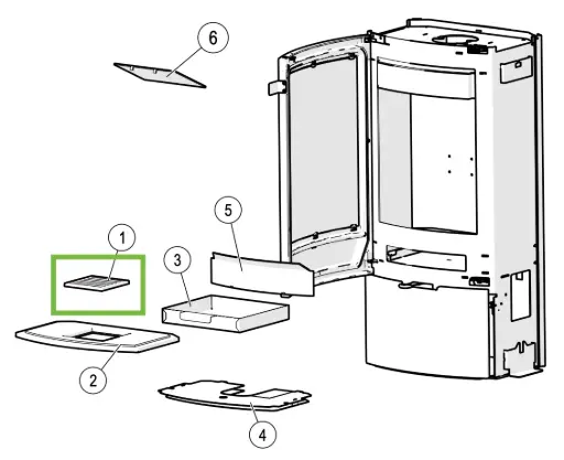 [21JUBIL25965] Lotus Jubilee 25 - Rooster voor bodemplaat