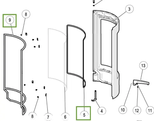 [21SOLA984] Lotus Prestige Sola - Kit joint complet