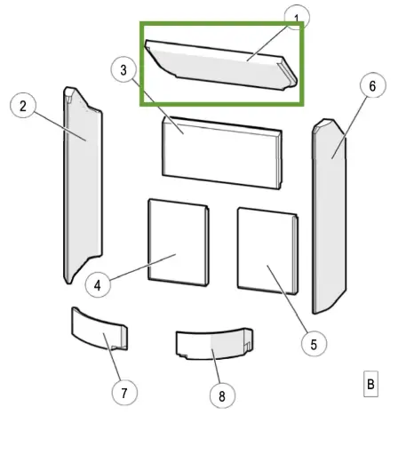 [21SOLA941] Lotus Prestige Sola - Rauchumlenkplatte