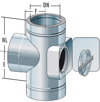 DW/FT Kombibauteil 90° 