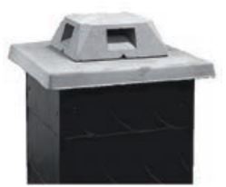 [A510000000] A510000000 - Chapeau de ventilation Orkan n° 1 33x33