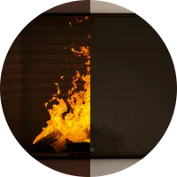 [BETO-NF-GLAS] Robax Nightflame deurglas voor Beto